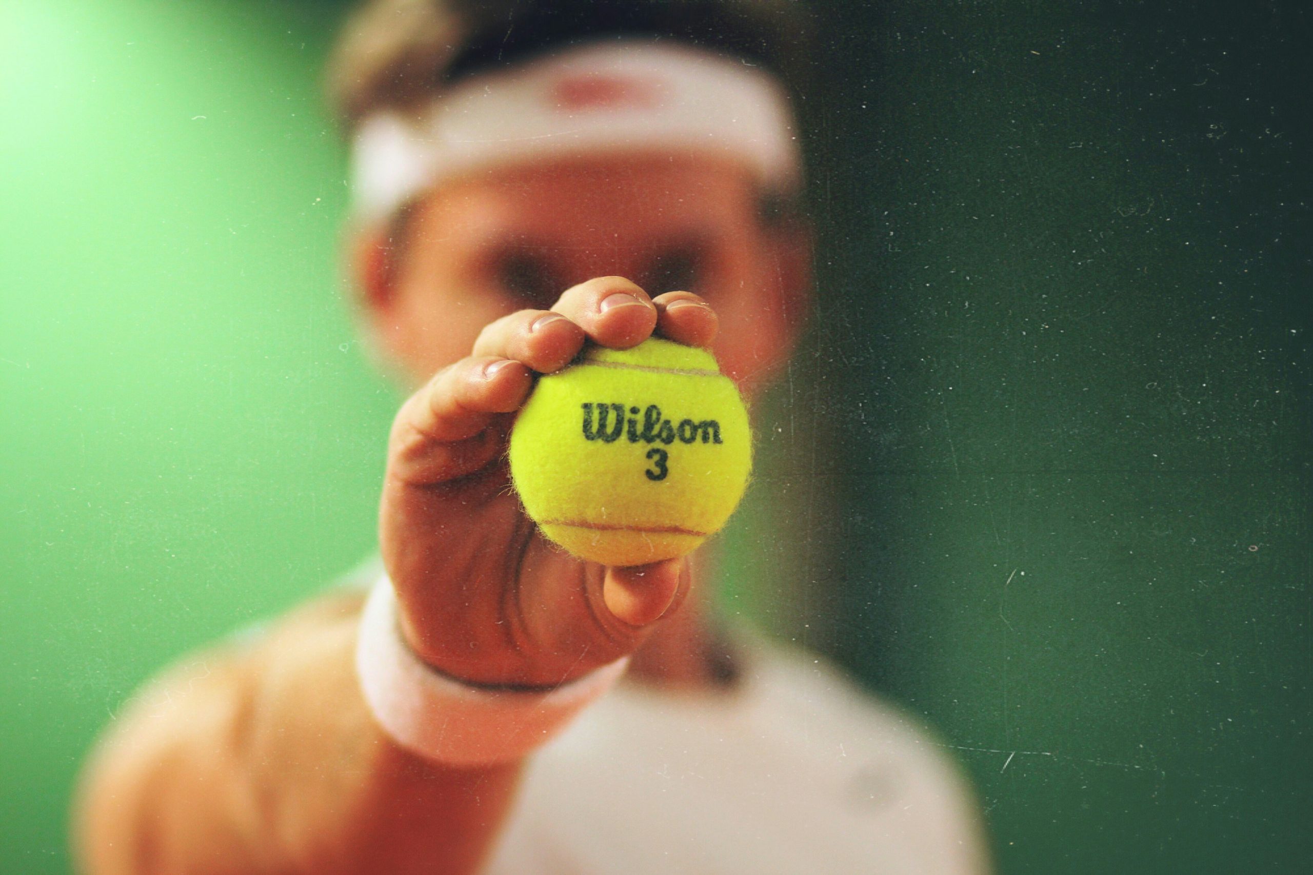 Tennis ball guy