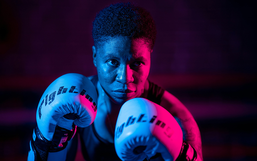 Female boxer<br />
